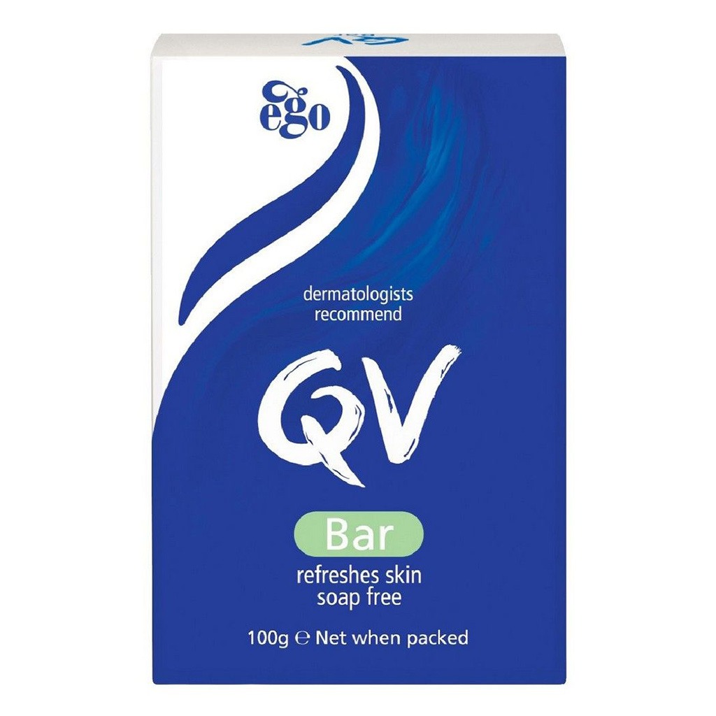 Ego QV Bar, Soap Free 100g