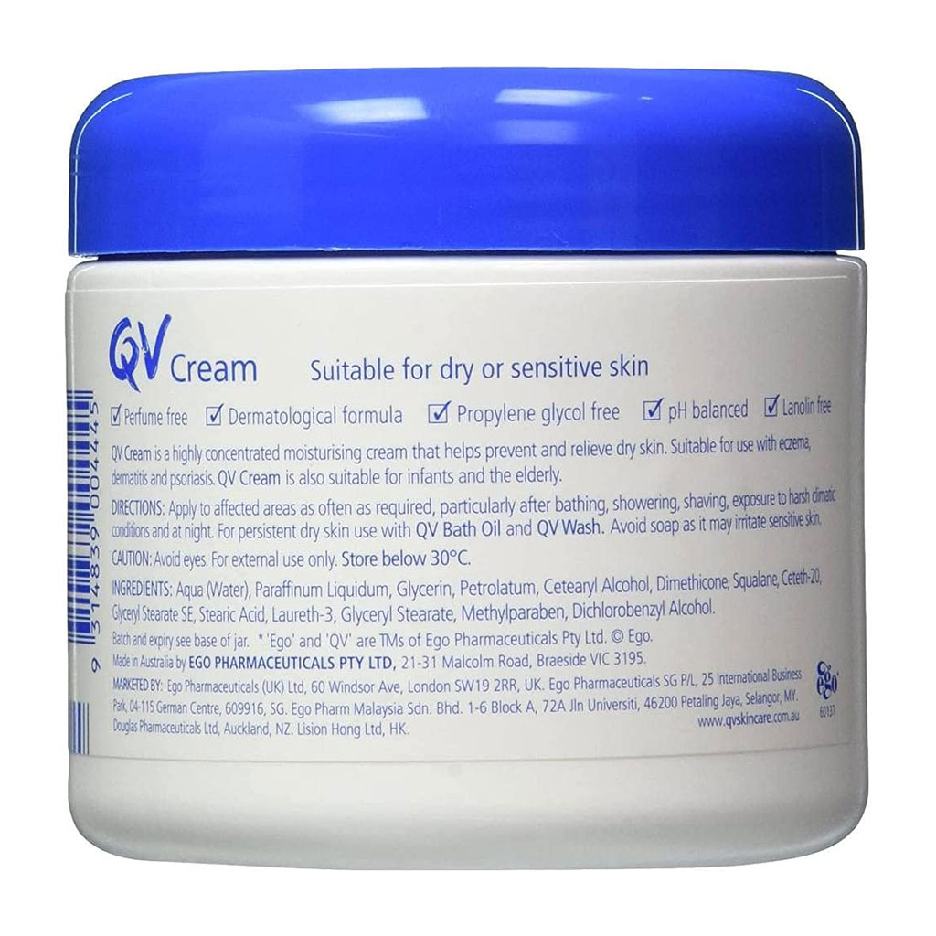 Ego QV Moisturizing Cream For Dry Skin 250g