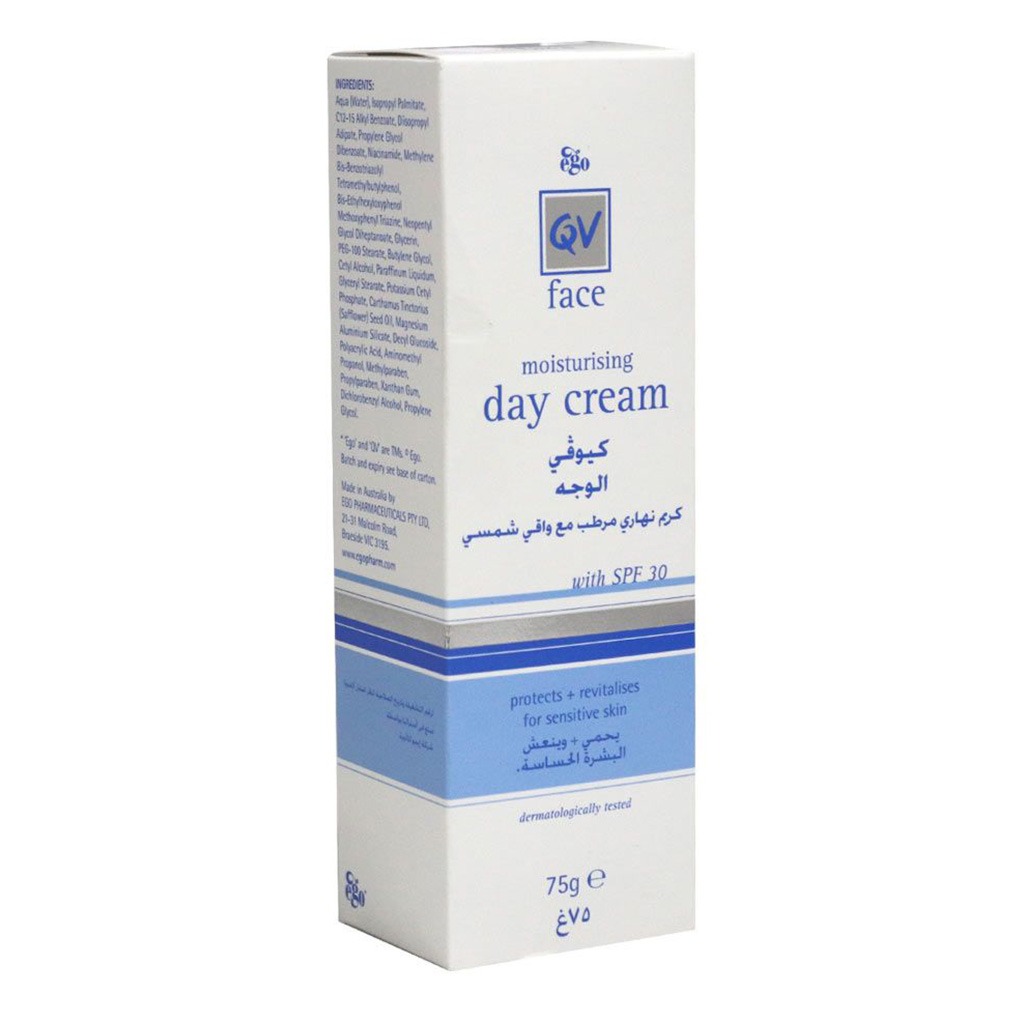 Ego QV Face Moisturizing Day Cream With SPF 30, 75g