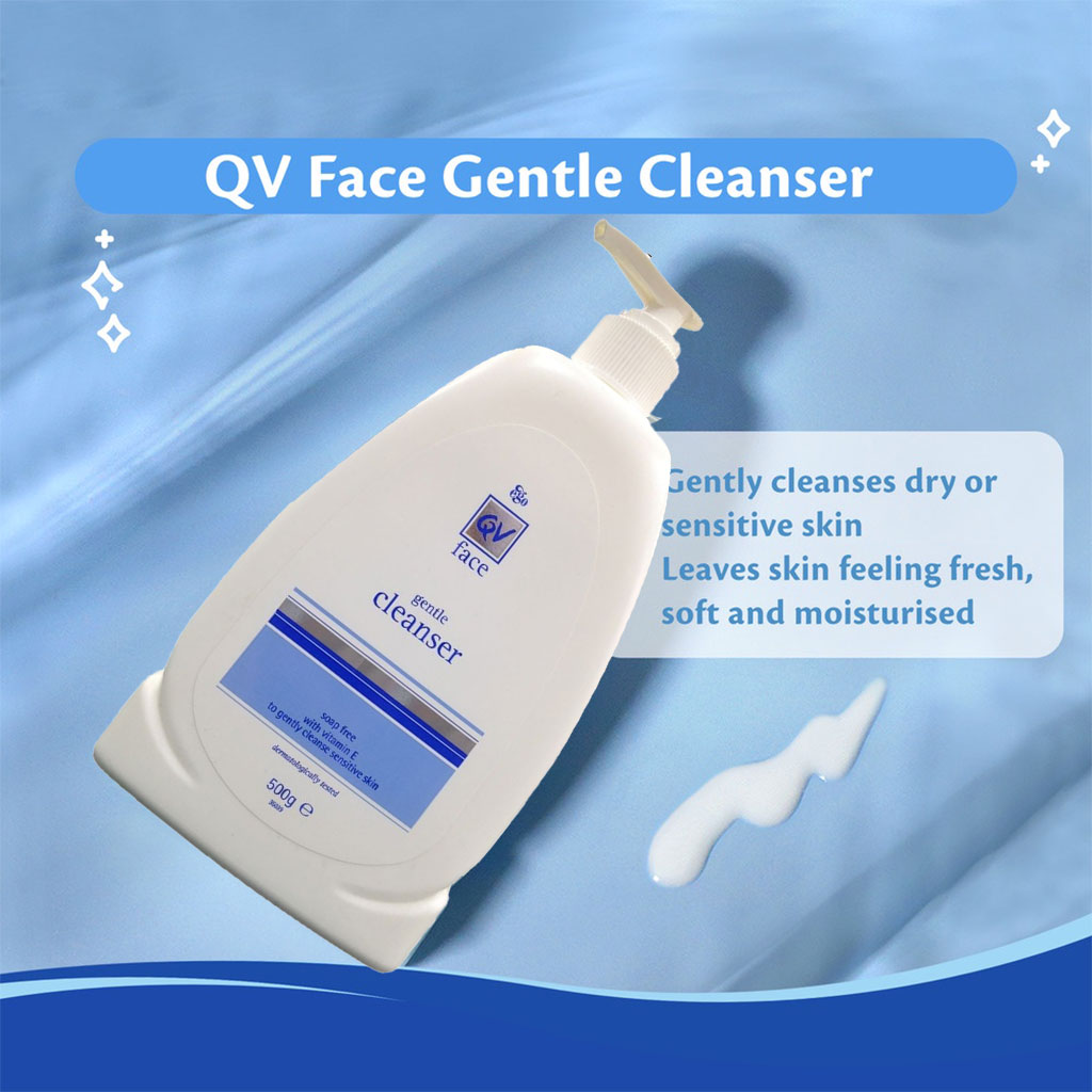 Ego QV Face Gentle Cleanser 500 g