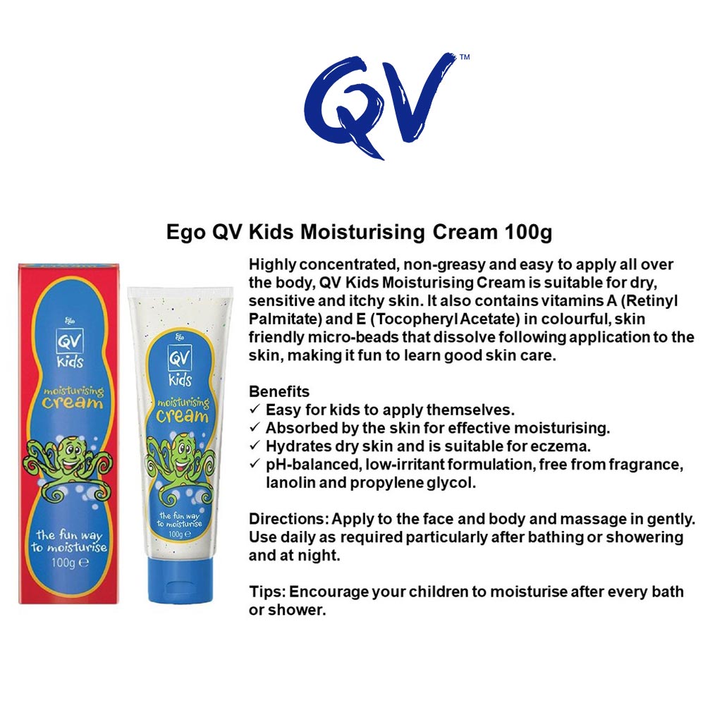 Ego QV Kids Moisturising Cream 100g
