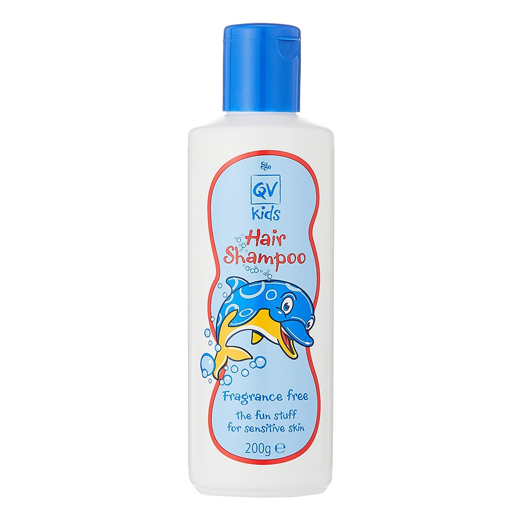 Ego QV Kids Fragrance Free Hair Shampoo For Sensitive skin 200g
