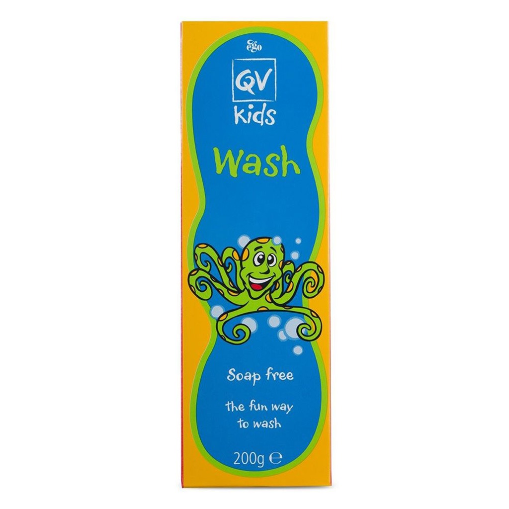 Ego QV Hair And Body Kids Wash Soap Free 200g