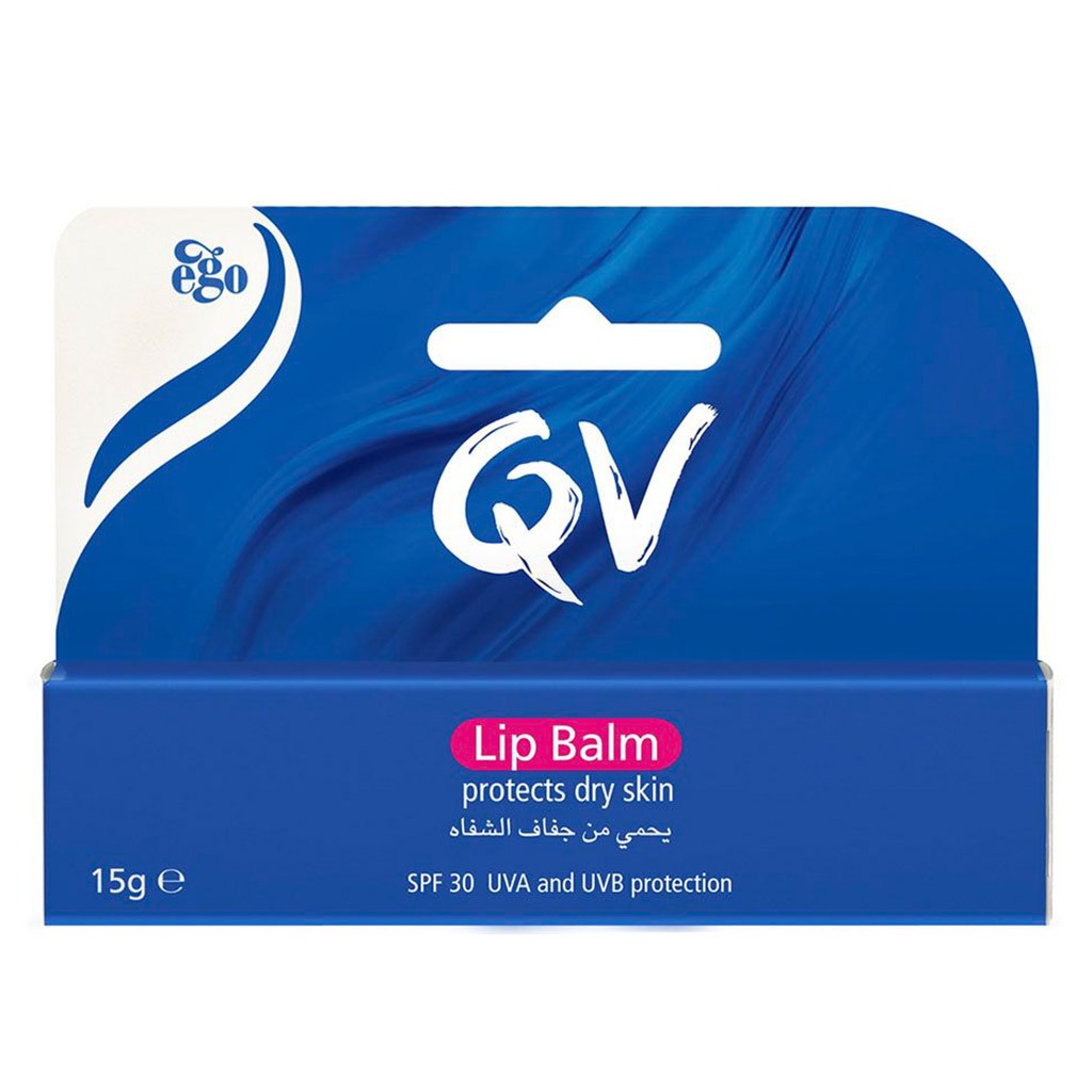 Ego QV Lip Balm With SPF30 For Chapped Lips 15g