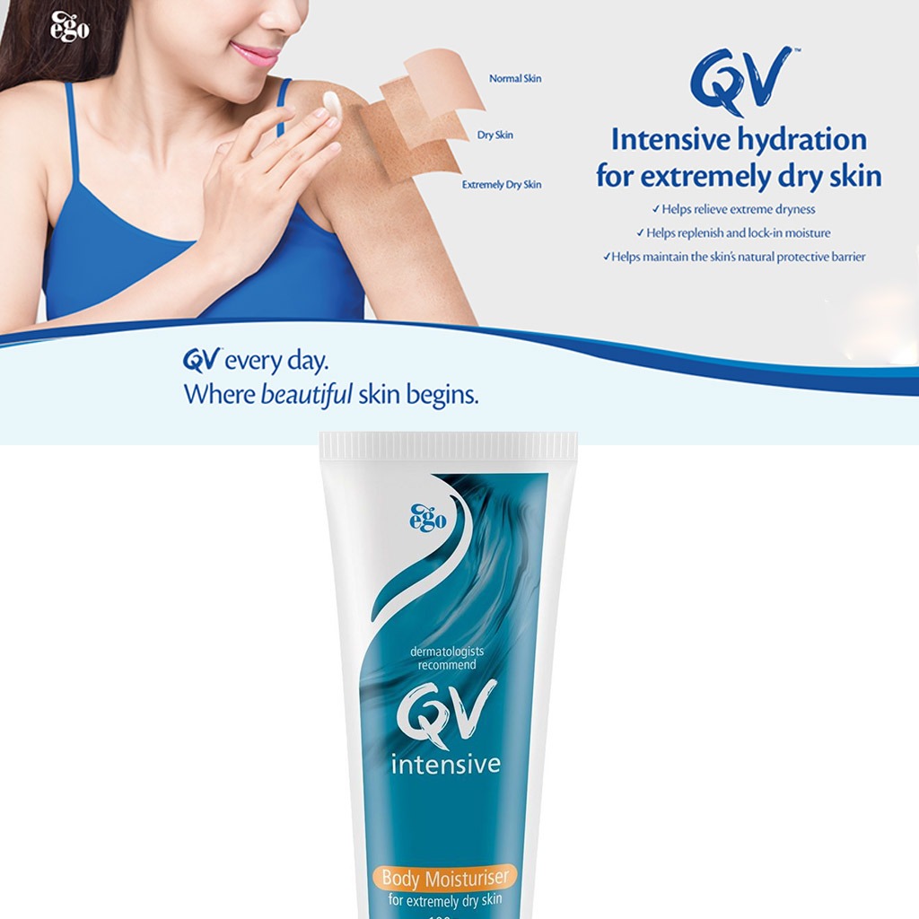 Ego QV Intensive Body Moisturiser For Dry Skin 100g