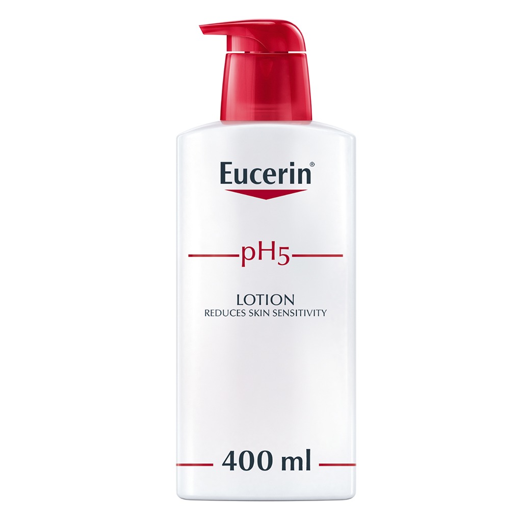 Eucerin pH5 Skin Protection Moisturizing Body Lotion For Allergy-prone & Sensitive Skin 400ml