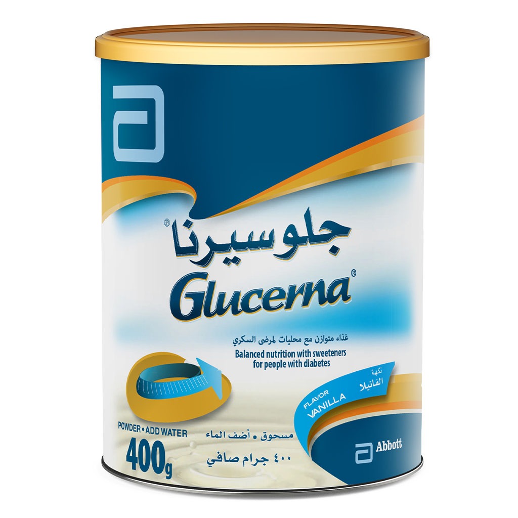 Glucerna Vanilla Powder For Diabetic Support 400 g