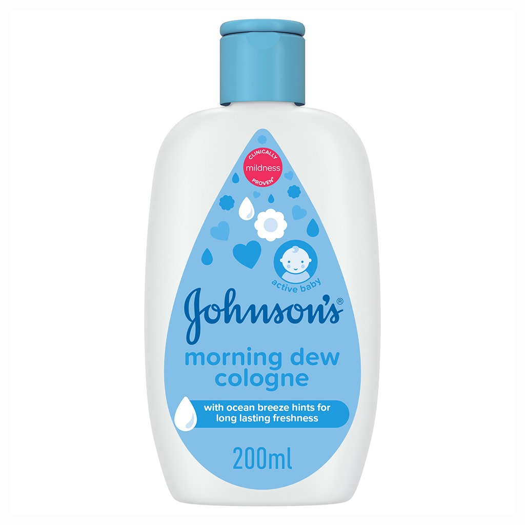 Johnson's Cologne Morning Dew Active Baby Fragrance 200ml