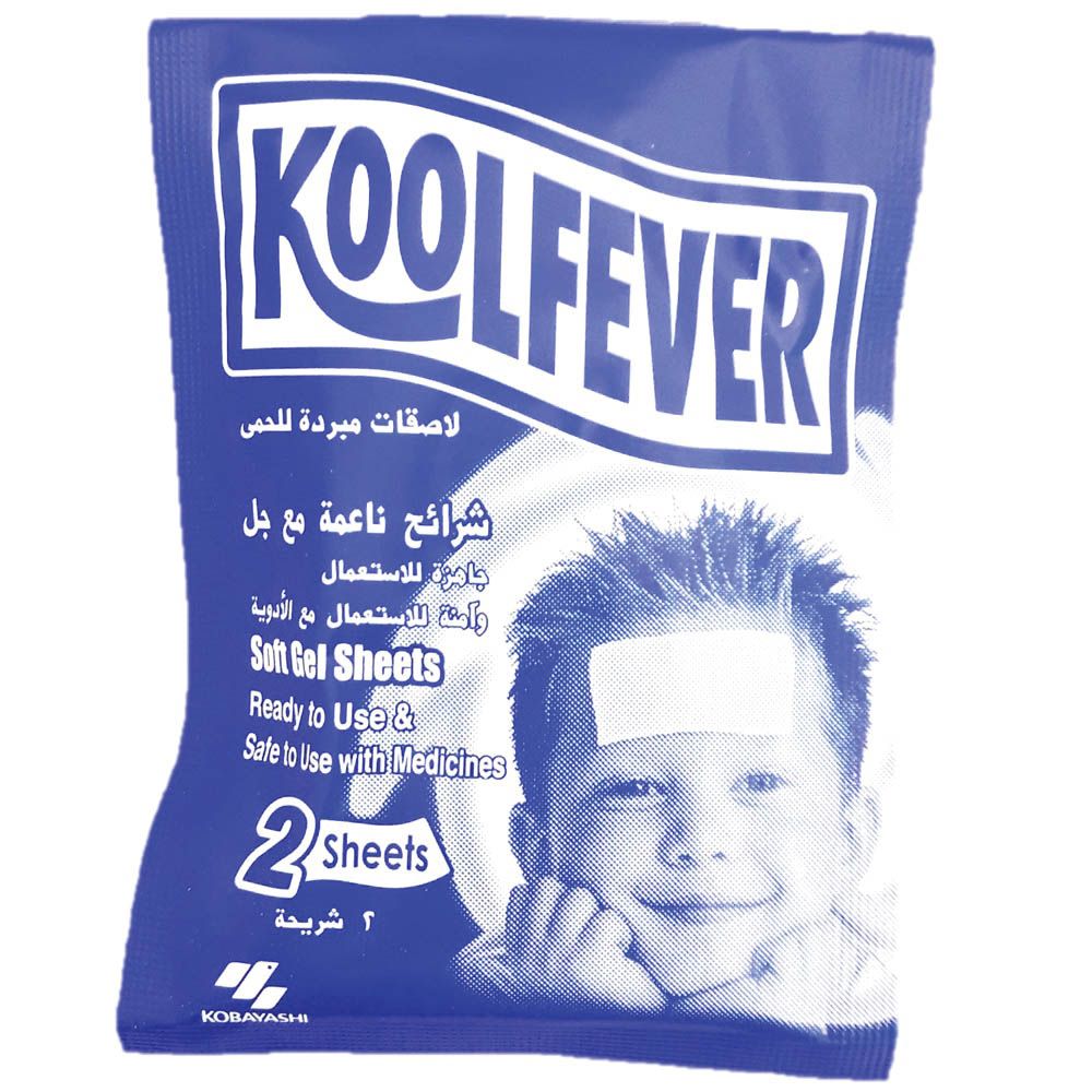 Kool Fever Child Cooling Gel 4's