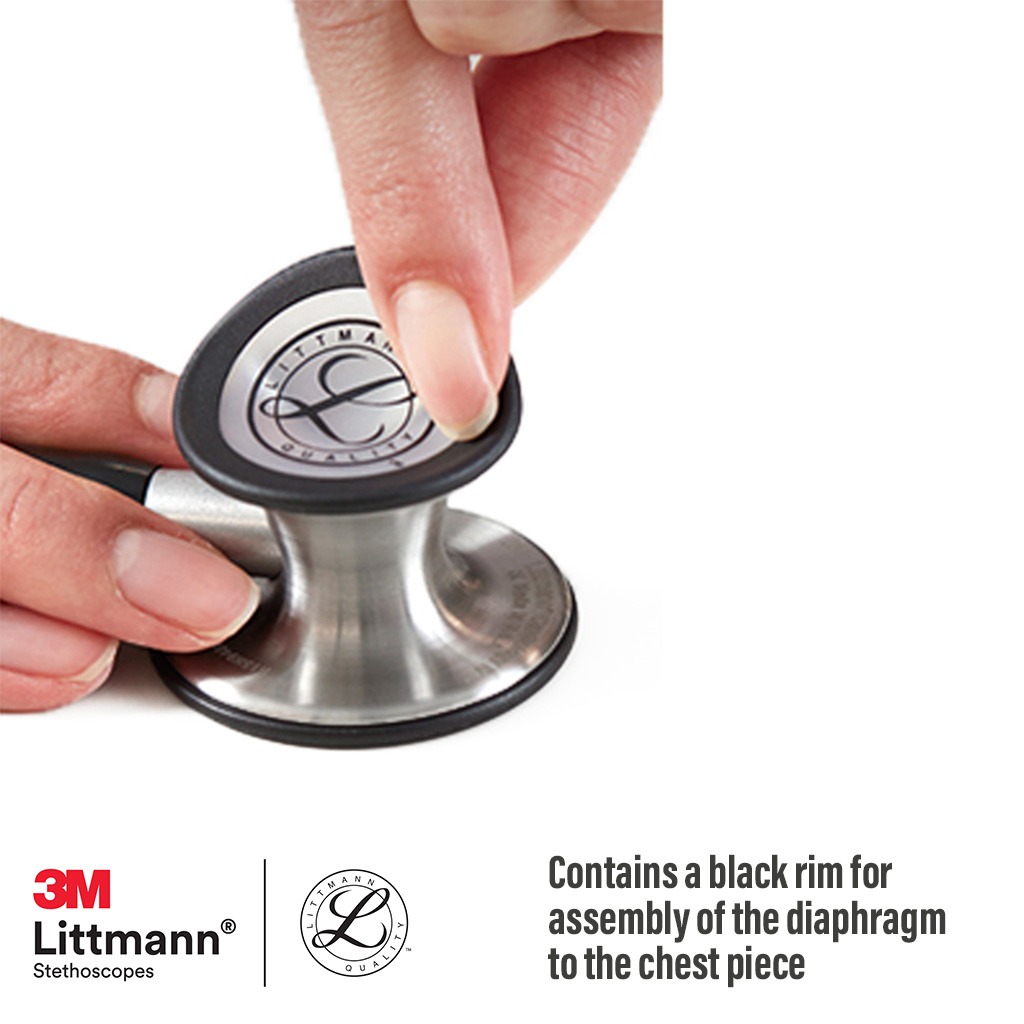 3M Littmann Tunable Diaphragm Rim Master Class II Gray