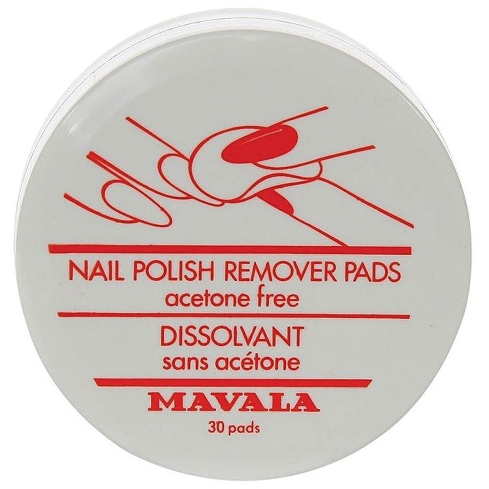 Mavala Nail Polish Remover Pads 30's