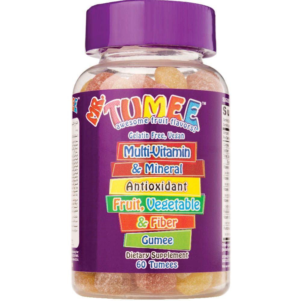Mr.Tumee Multi Vitamins And Fiber Gumee 60's
