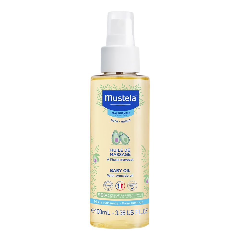 Mustela Baby Massage Oil with Avocado 100 mL