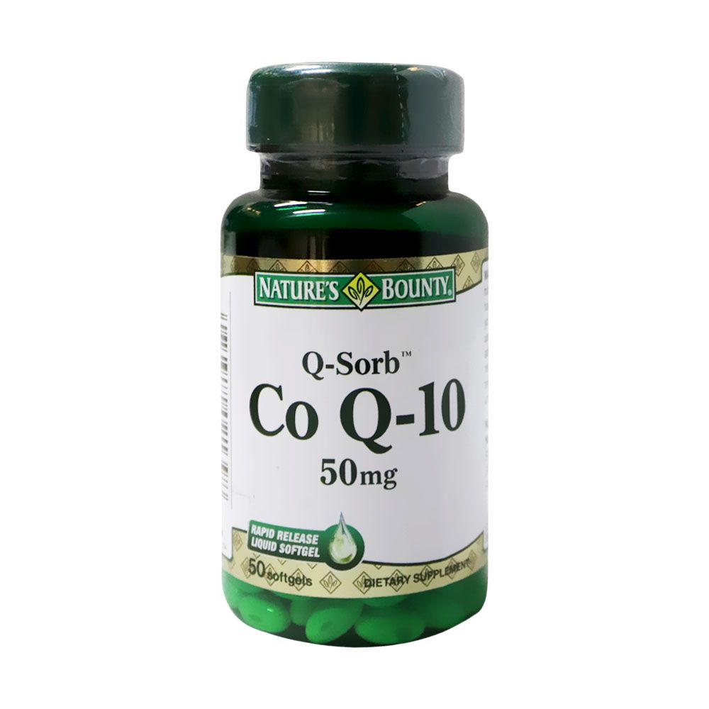 Nature's Bounty Q-Sorb CoQ-10 50 mg Softgel 50's