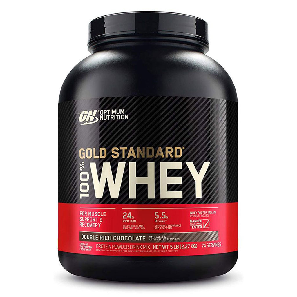 ON Gold Standard 100% Whey Double Rich Chocolate 5 lb