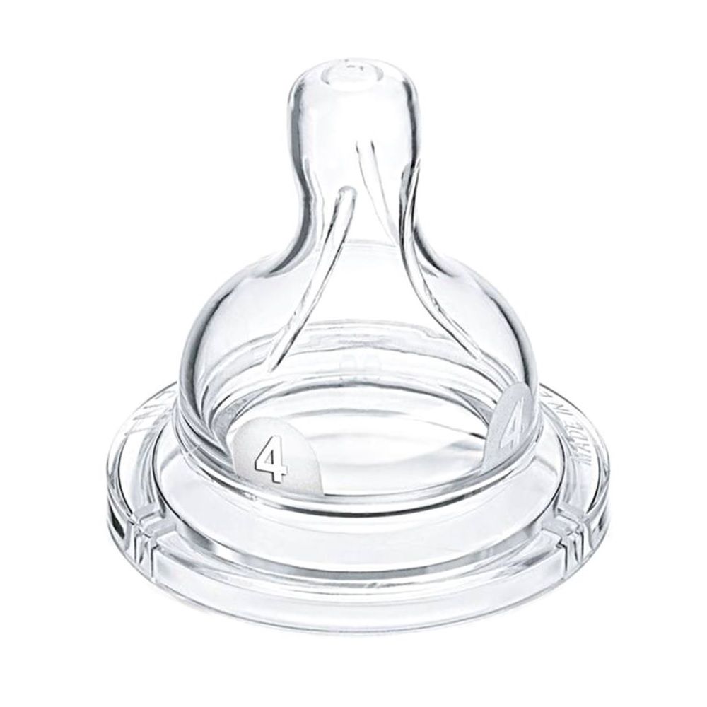 Philips Avent Classic+ Silicone Teats 4 Holes 2's SCF634/27