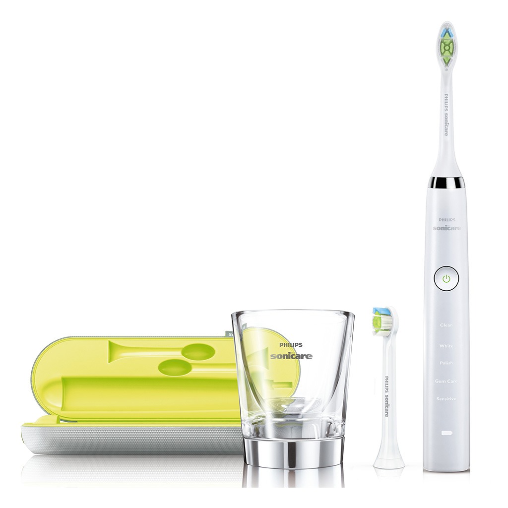 Philips Sonicare Diamond Clean Sonic Electric Toothbrush, HX9332/04, White, Certified UAE 3 Pin