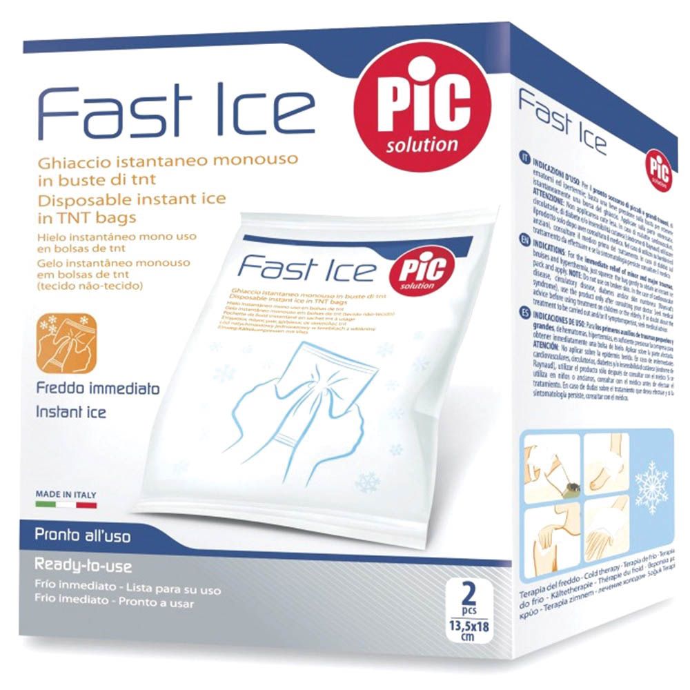 Pic Fast Ice Disposable Instant Ice Pack 2's