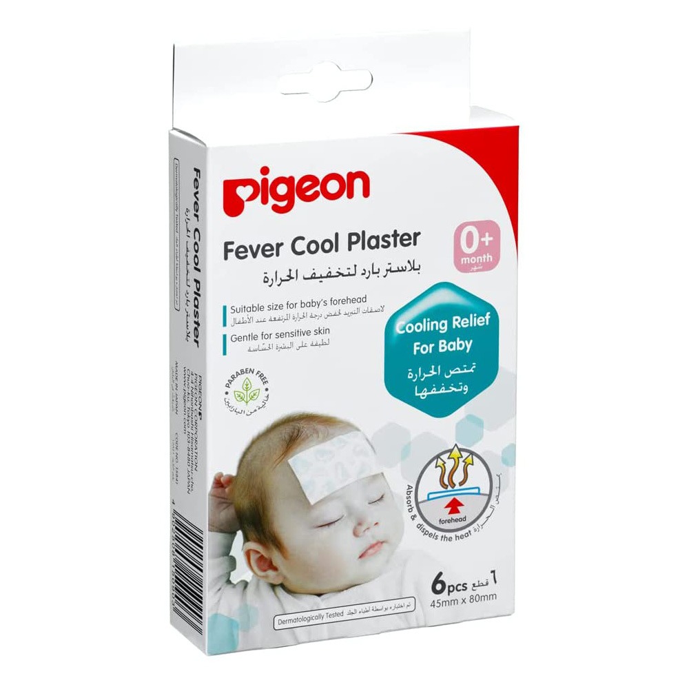 Pigeon Fever Cool Forehead Plaster, 6s 15090