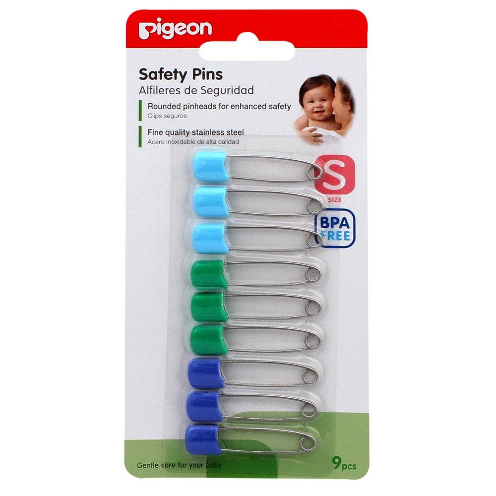 Pigeon Safety Pins 9's S 10882