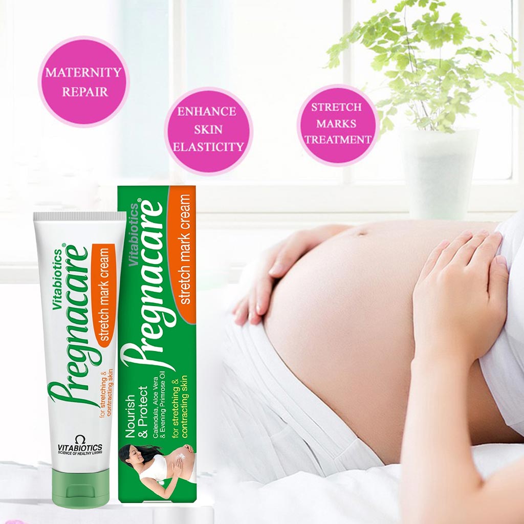 Vitabiotics Pregnacare Stretch Mark Cream For Stretching During Pregnancy 100ml