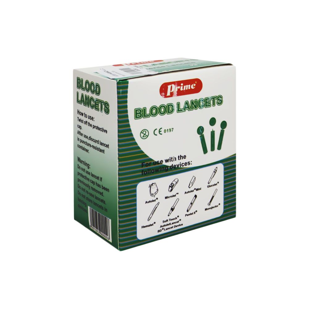 Prime Blood Sugar Lancets 200's