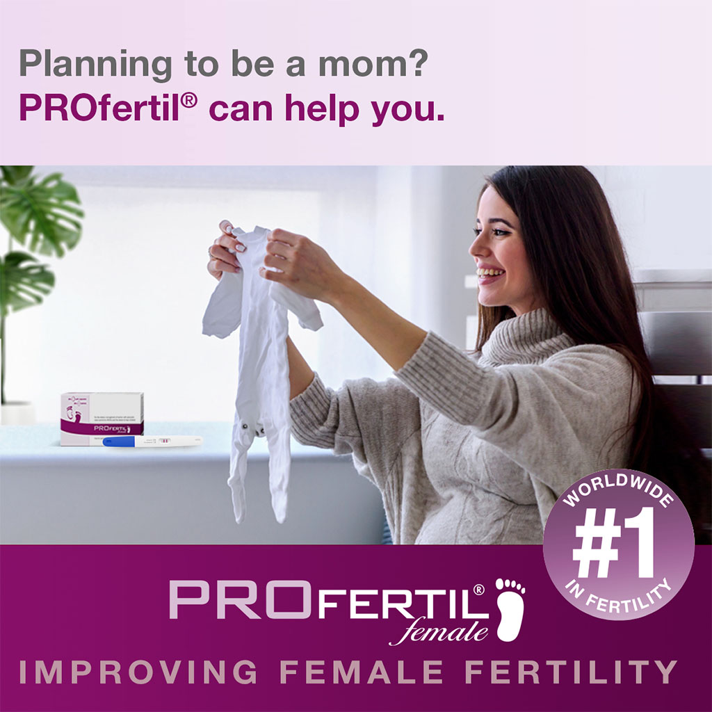 Profertil® Female With Folic Acid & Omega-3, Fertility Support Pill For Women, Pack of Tablets 28's + Capsules 28's