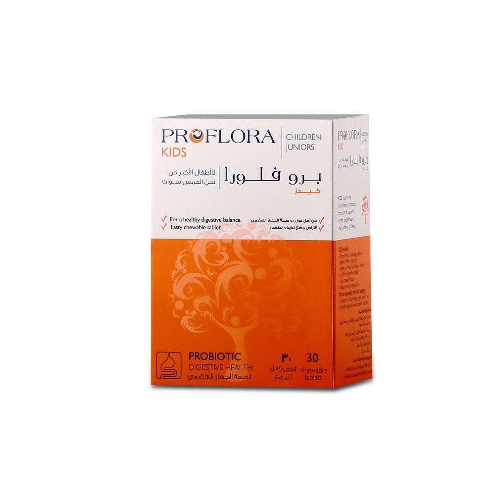 Proflora Kids Probiotic Chewable Tablets 30's