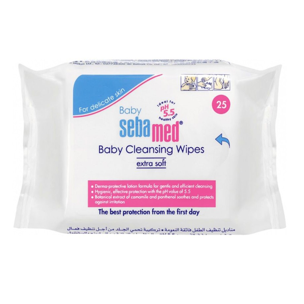 Sebamed Baby Cleansing Wipes 25's