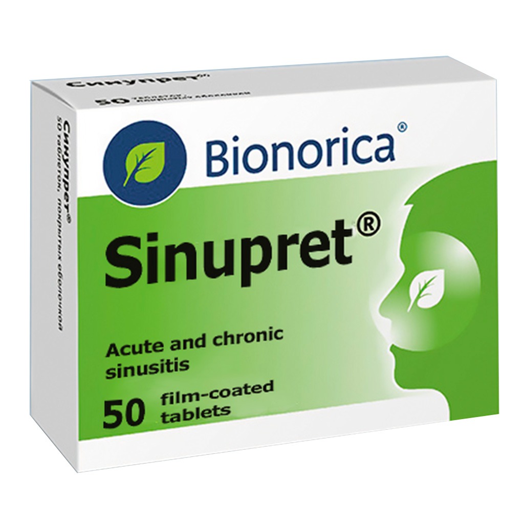 Bionorica Sinupret Tablets 50's