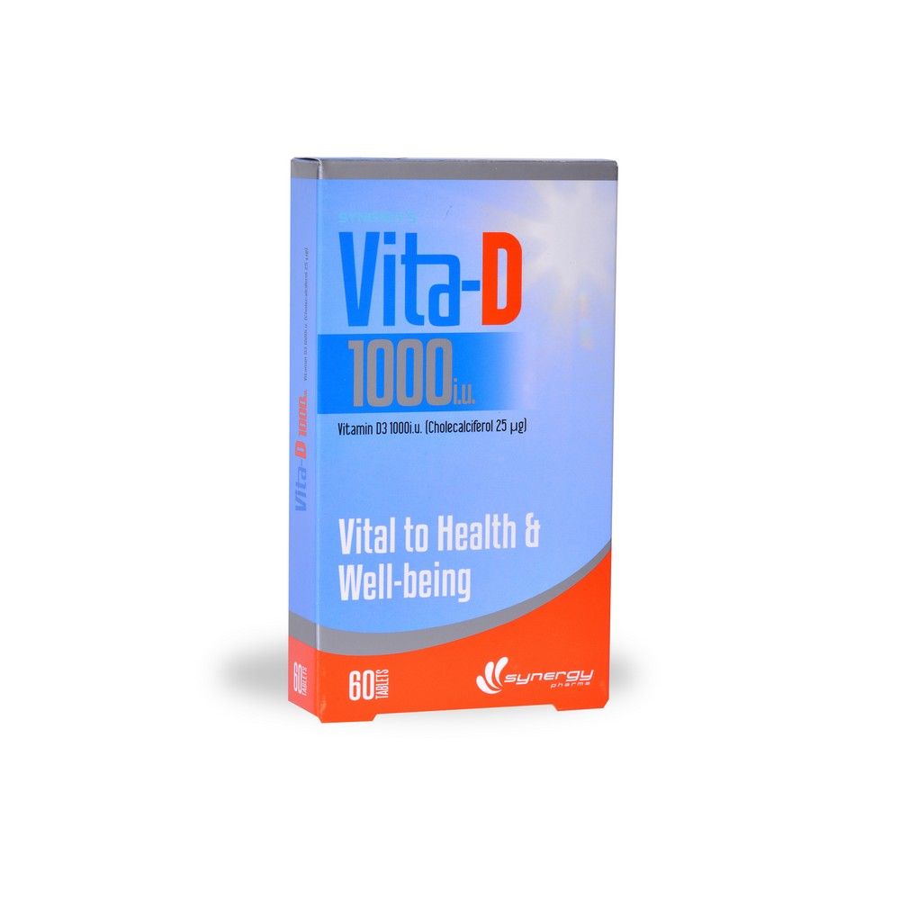 Synergy Vita-D 1000IU Tablets 60's