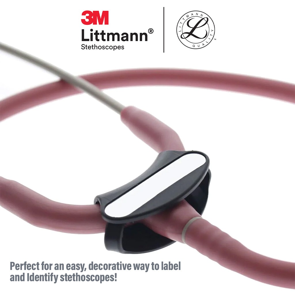 3M Littmann Stethoscope Identification Tag Black