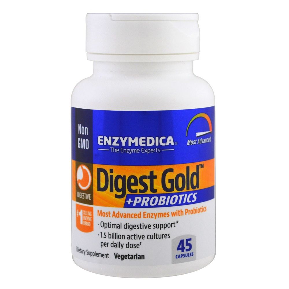 Enzymedica Digest Gold + Probiotics Capsules 45's