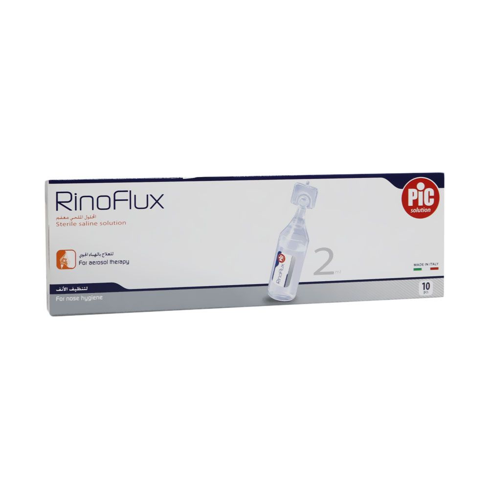 Pic Rinoflux Sterile Saline Solution 2 mL 10's