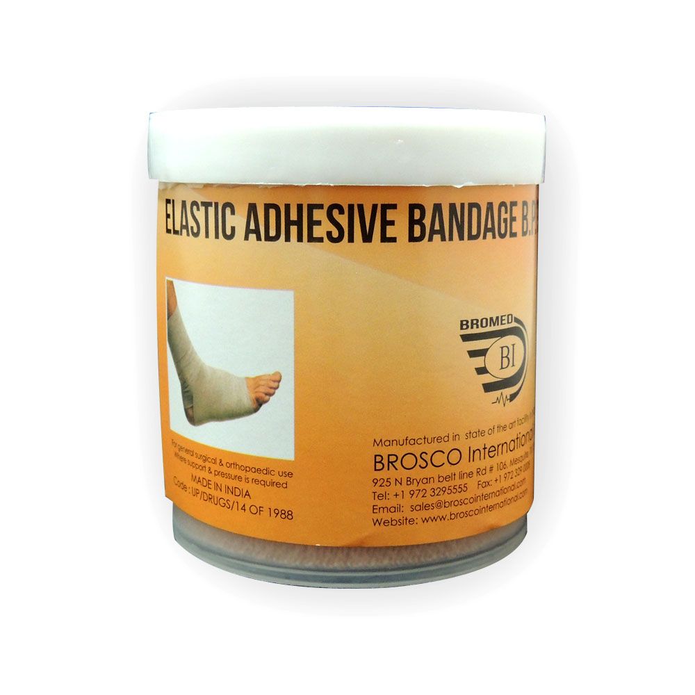 Bromed Elastic Adhesive Bandage 7.5cm x 4.5m