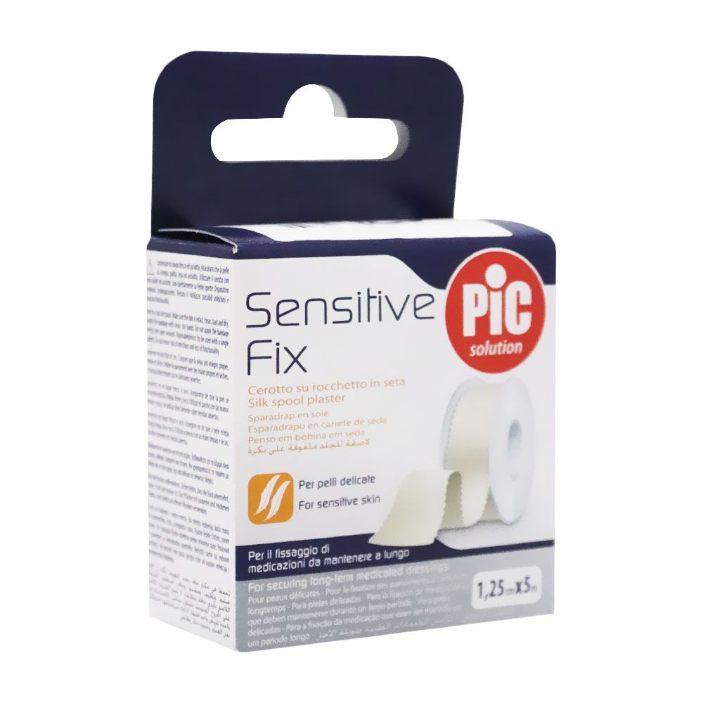 Pic Sensitive Fix Silk Spool Plaster 1.25 cm x 5 m