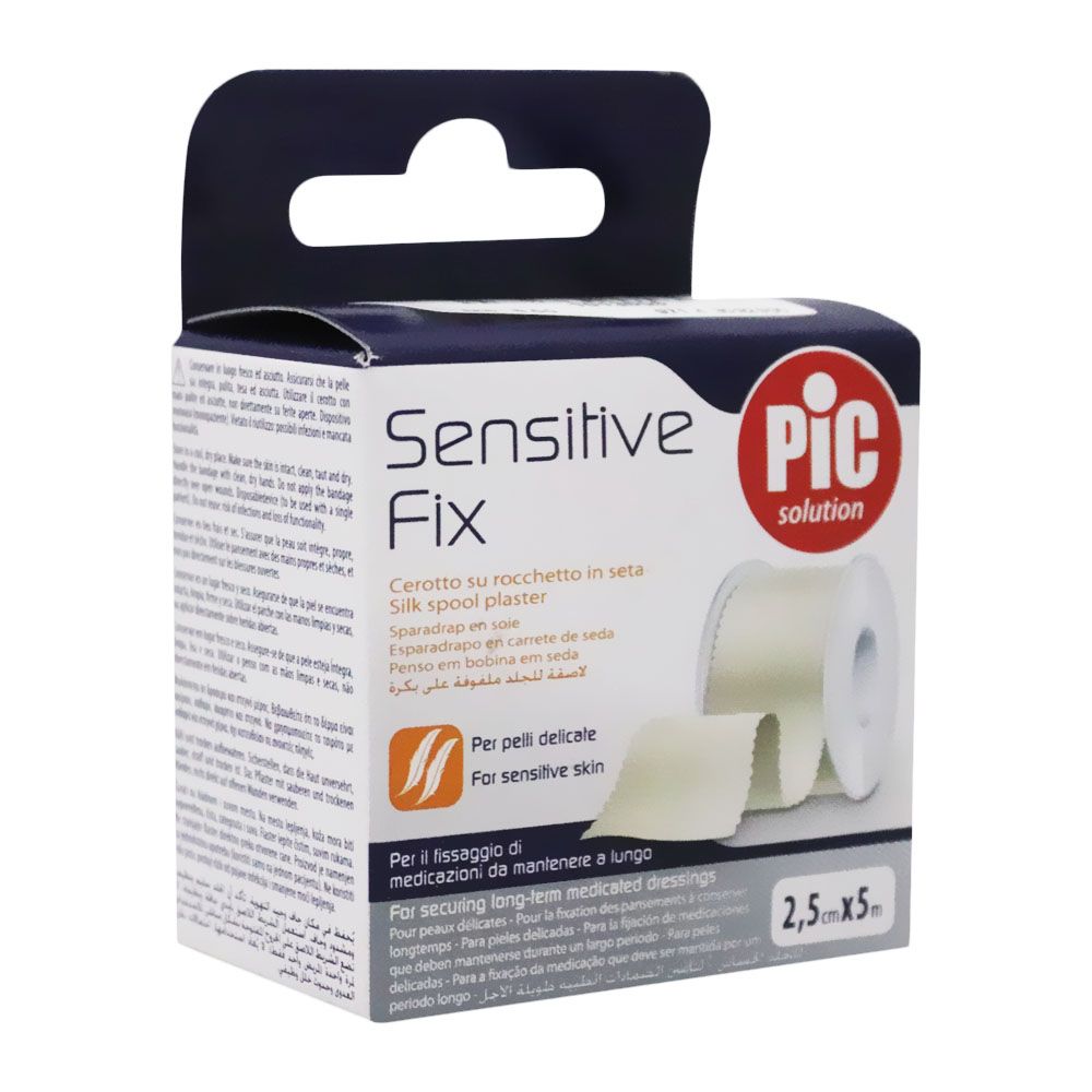 Pic Sensitive Fix Silk Spool Plaster 2.5 cm x 5 m