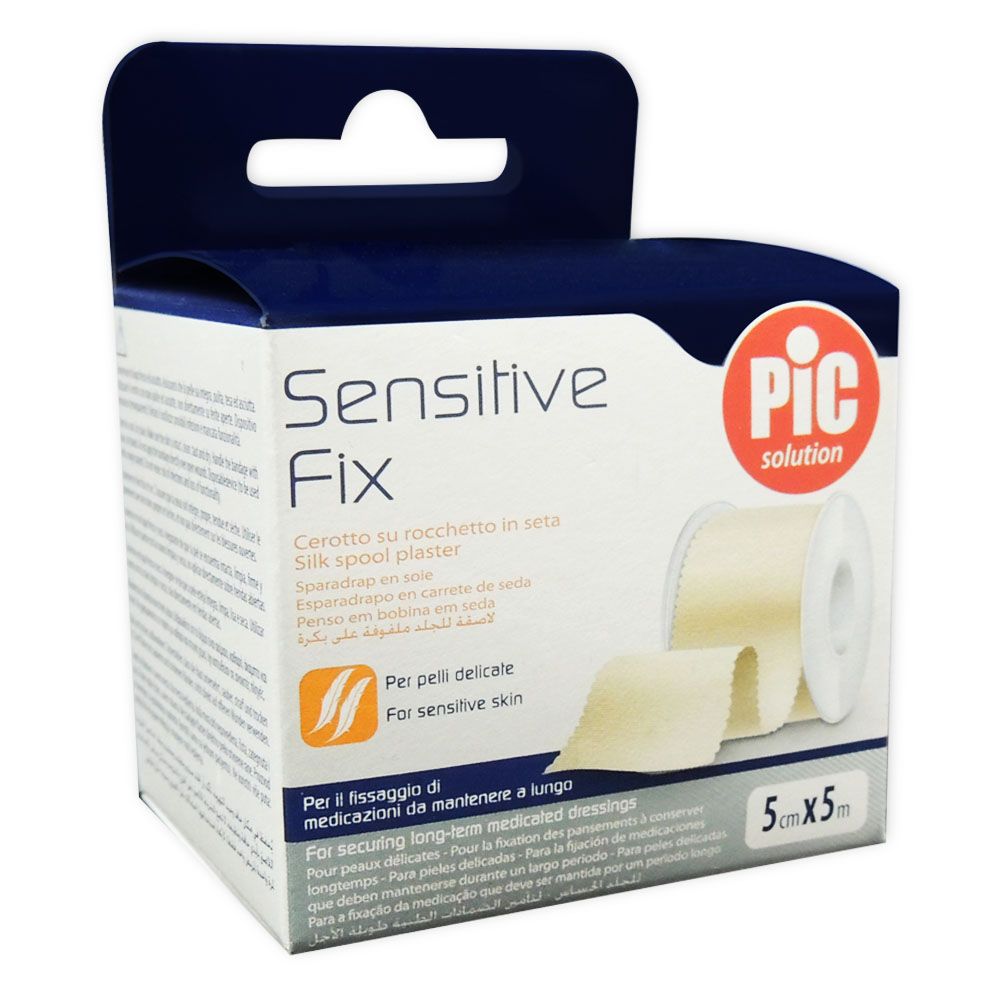 Pic Sensitive Fix Silk Spool Plaster 5 cm x 5 m