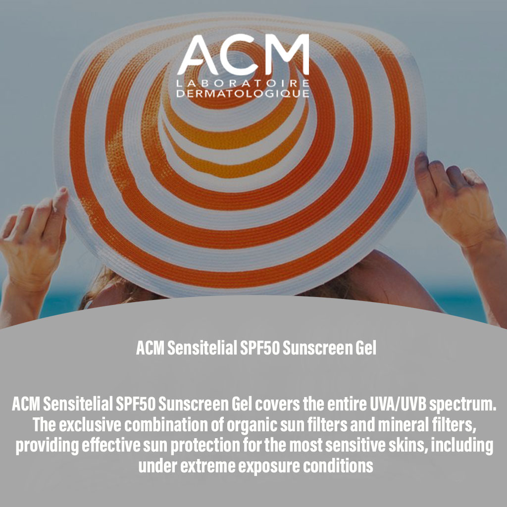 ACM Sensitelial SPF50 Sunscreen Gel 40ml