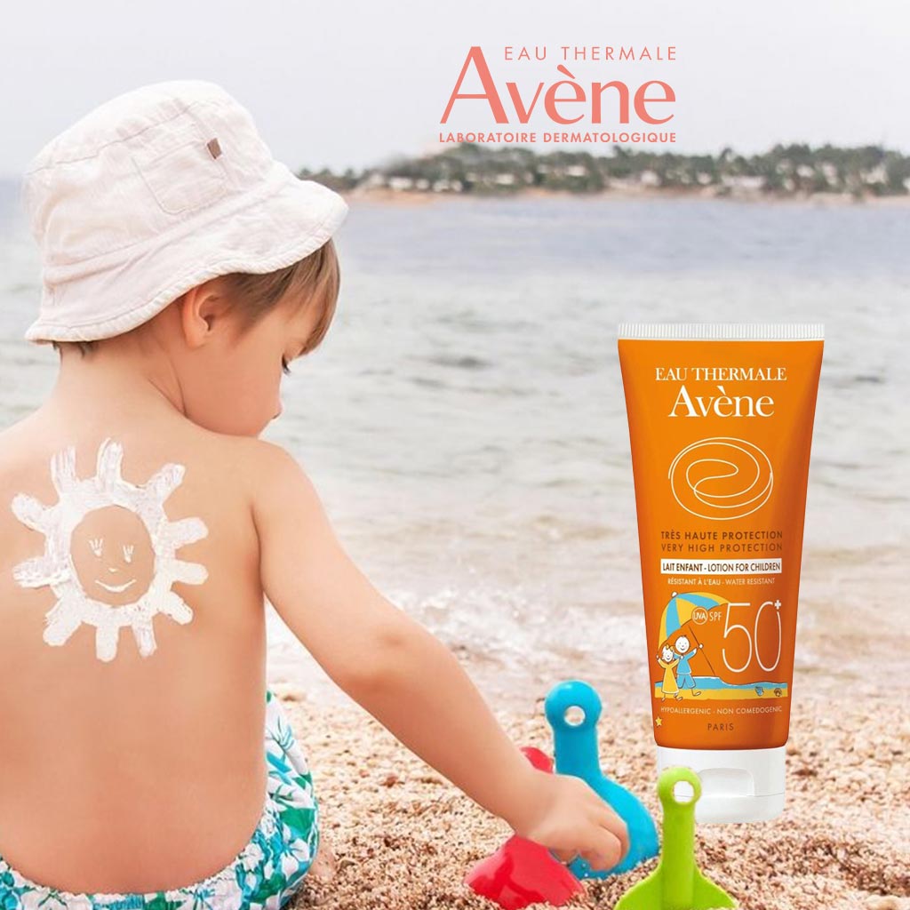 Avene SPF50+ Children's Sunscreen Lotion For High Sun Protection 100ml