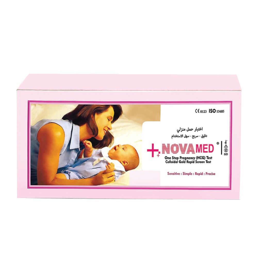 Novamed One Step Pregnancy HCG Test Kit, 1's
