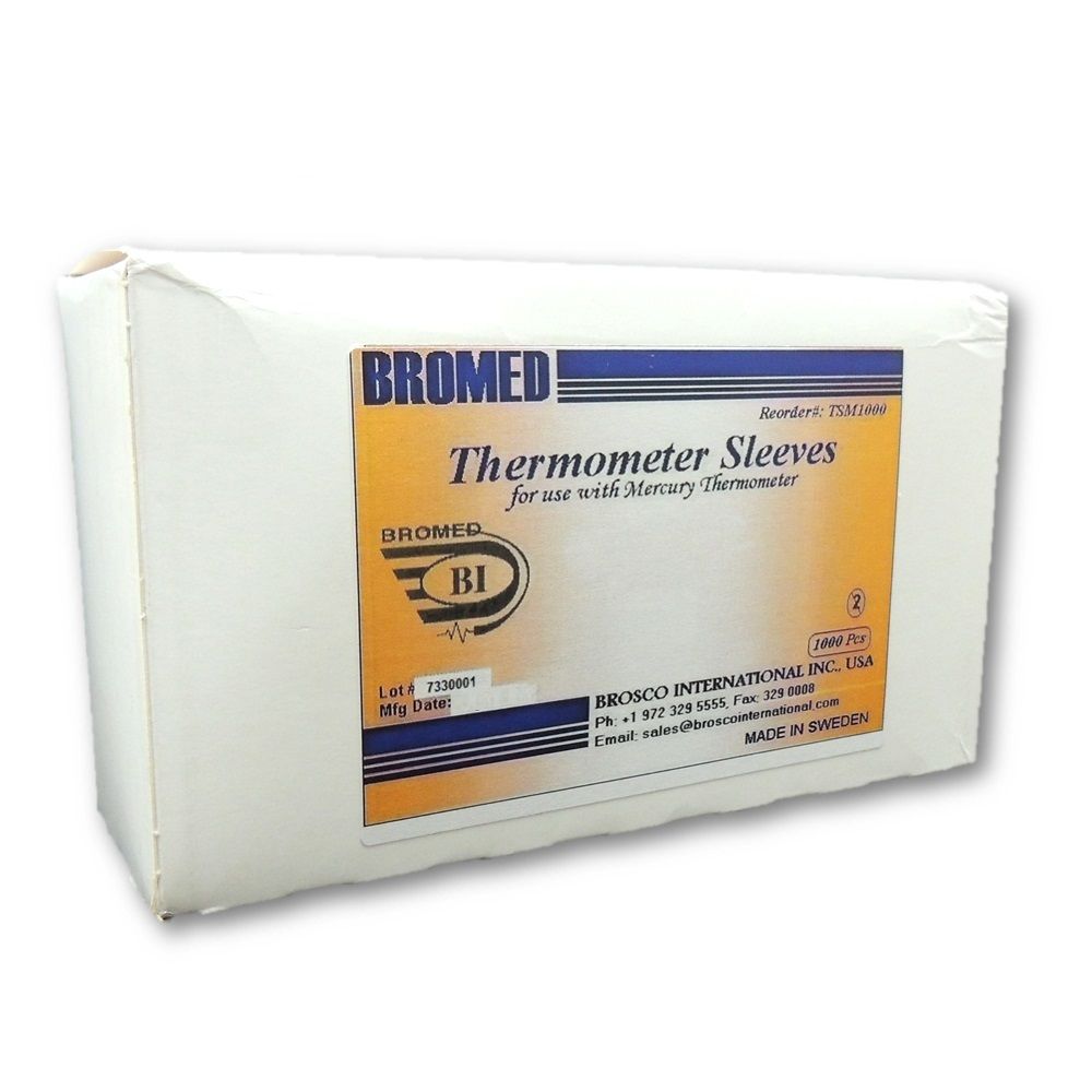 Bromed Thermometer Sleeves 1000's