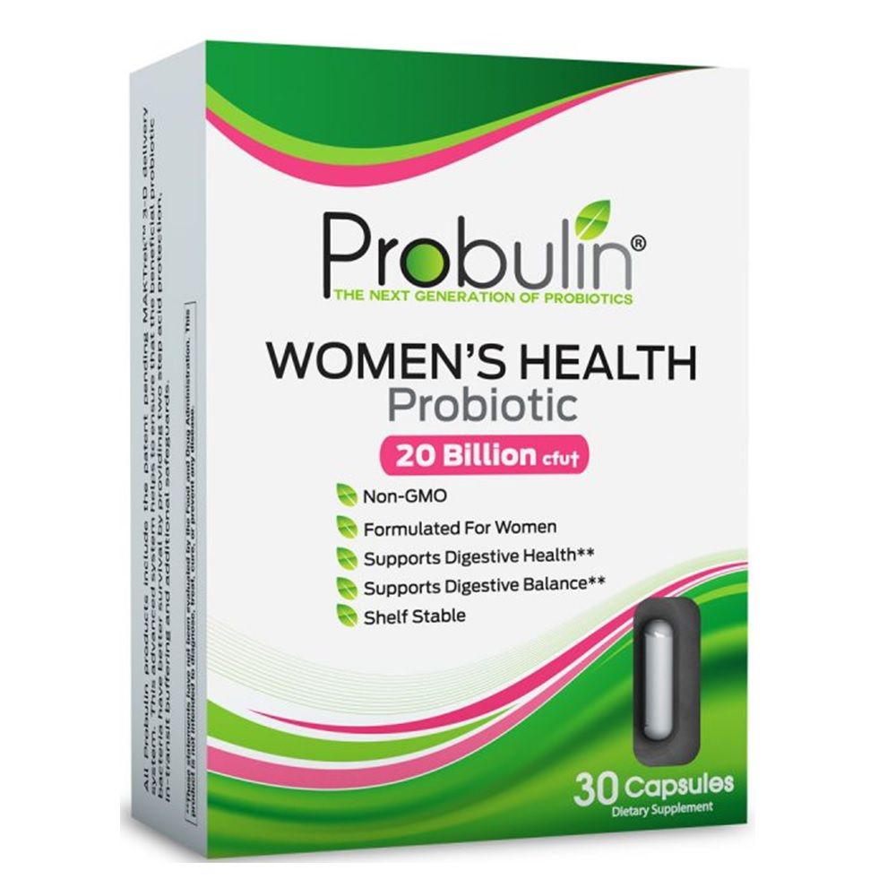 Probulin Women's Health Probiotic Capsules For Digestive Health, Pack of 30's