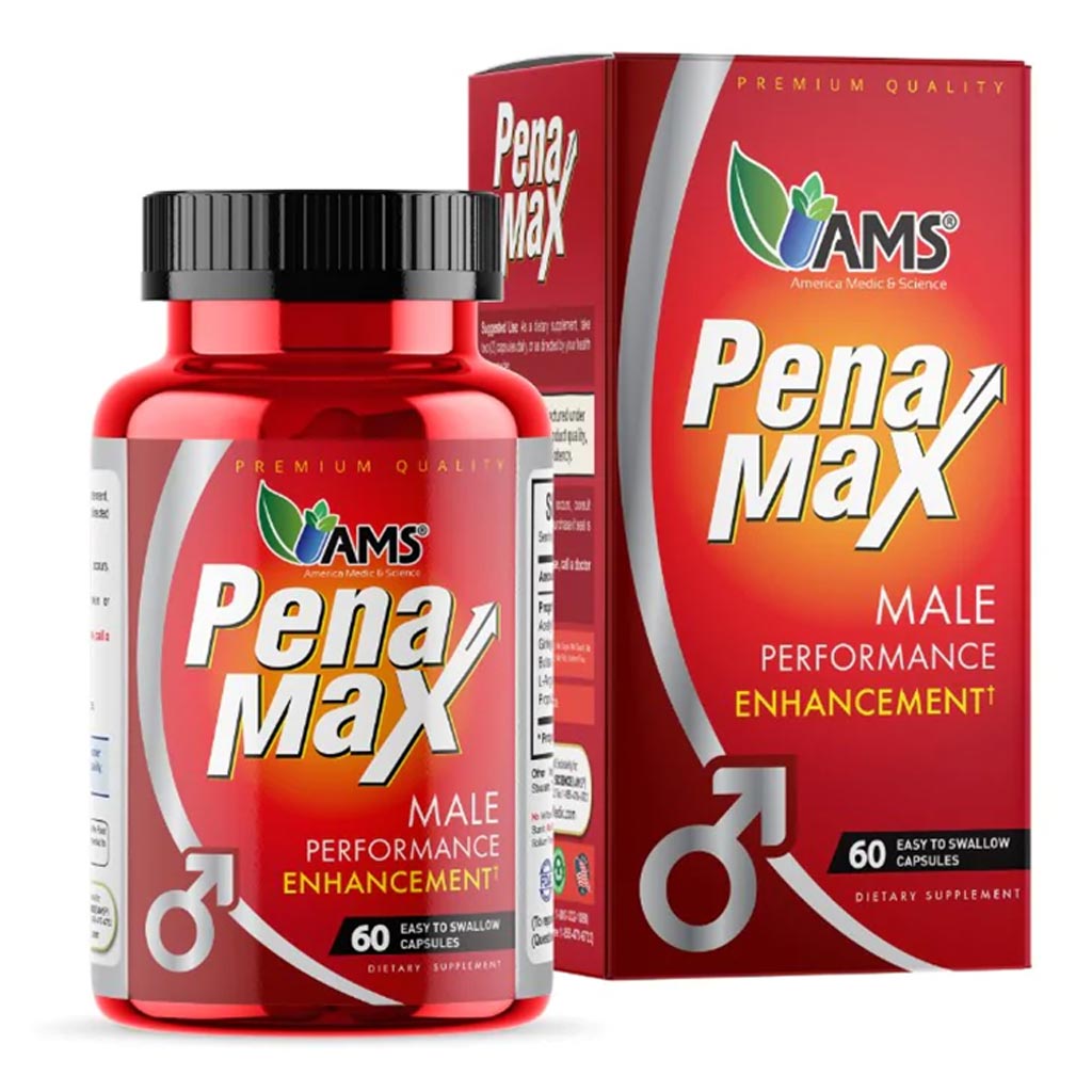 AMS PenaMax Men's Performance Enhancer Capsules Pack of 60's