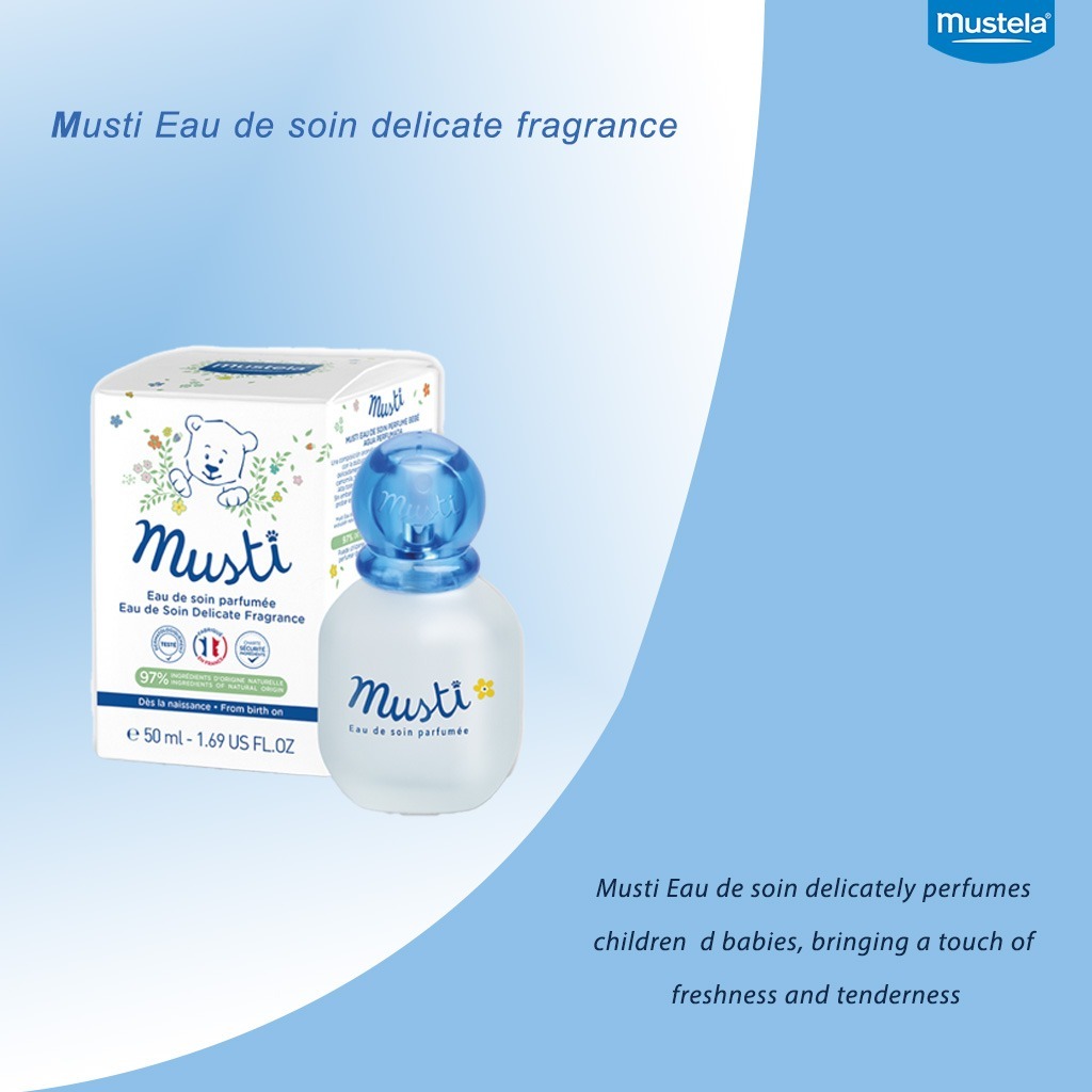 Mustela Musti Eau De Soin Delicate Baby Fragrance 50 mL