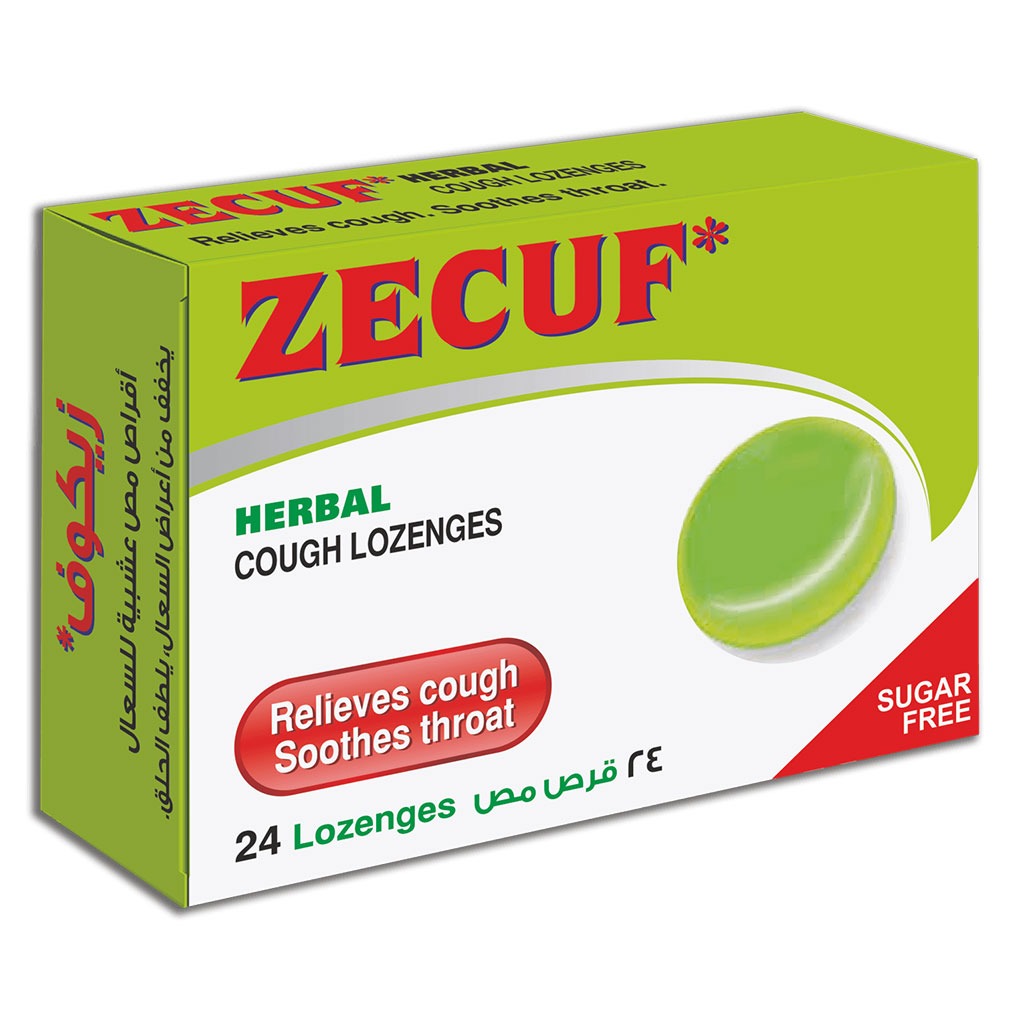 Zecuf Herbal Sugar Free Lozenges 24's