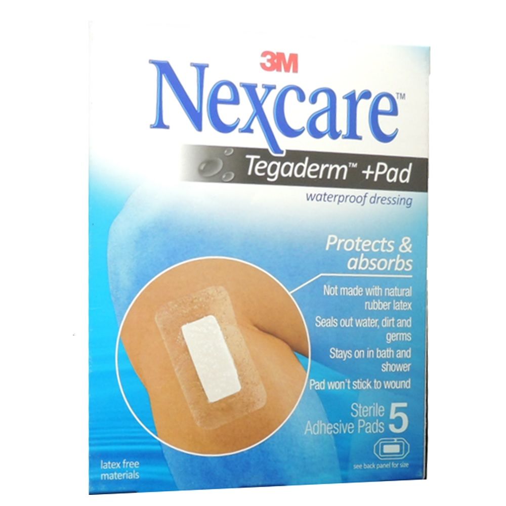 3M Nexcare Tegaderm +Pad 5's