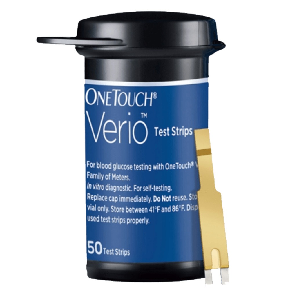 OneTouch Verio Test Strips, Pack of 50's