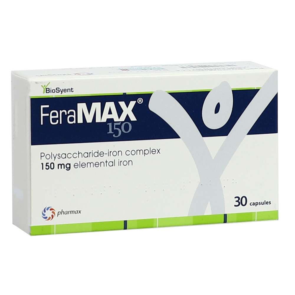 Feramax 150 mg Capsules 30's
