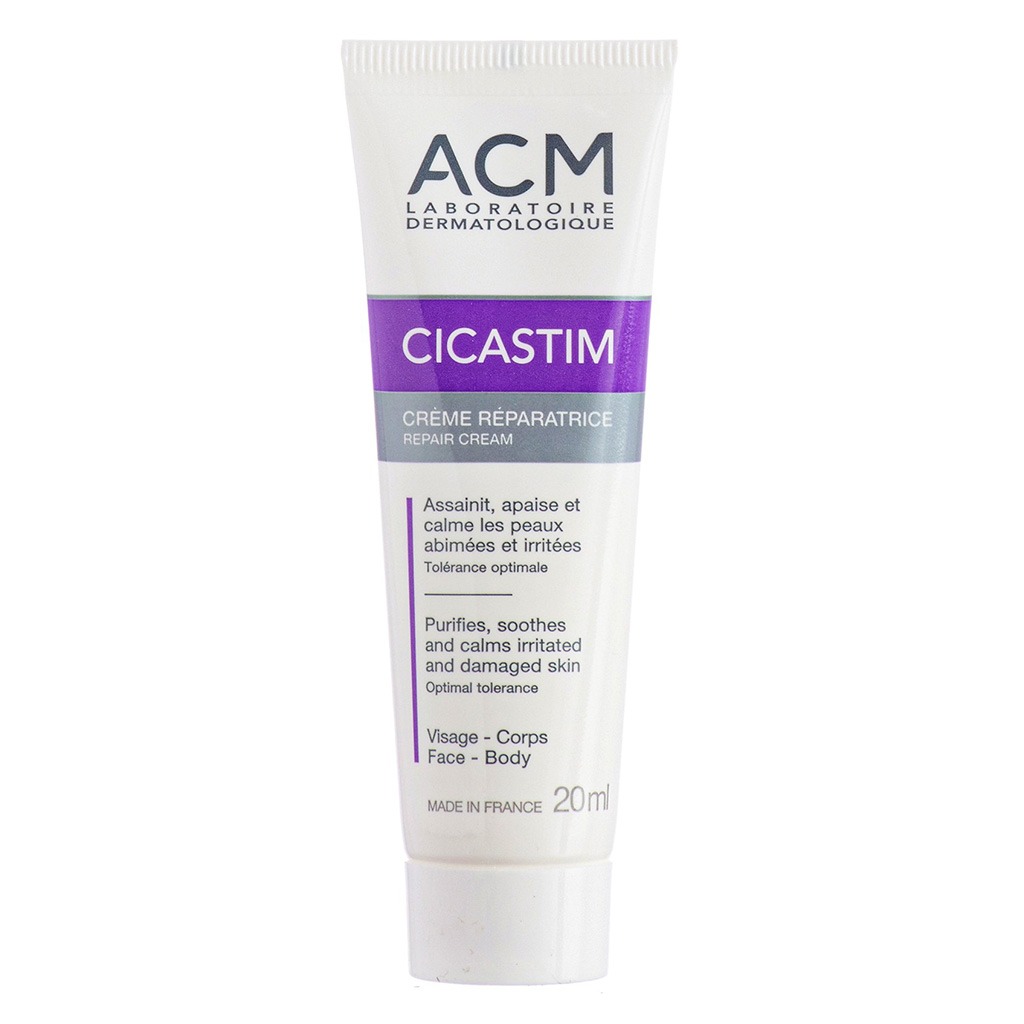 ACM Cicastim Soothing Repair Cream For Irritated And Damaged Skin 20ml
